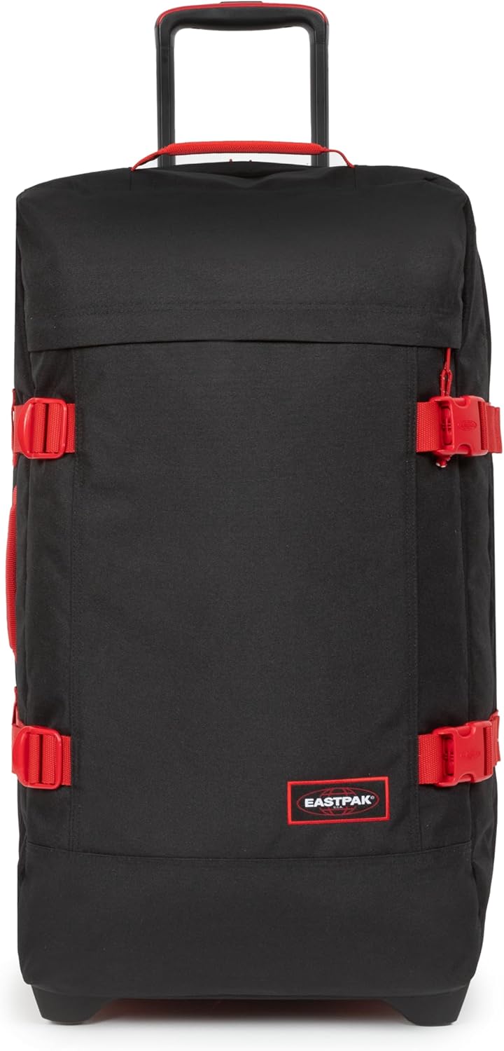 Grosser Reisekoffer TRANVERZ L (121 L), Kontrast Scarlet