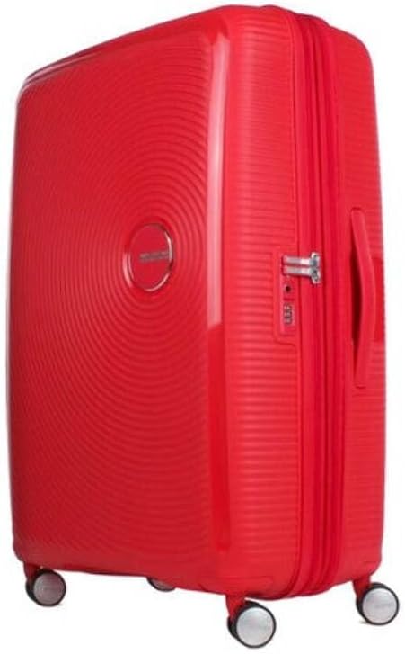 Soundbox Spinner M Koffer Erweiterbar 67cm, Soundbox 67 x 46.5 x 29 cm Rot (Coral Red)