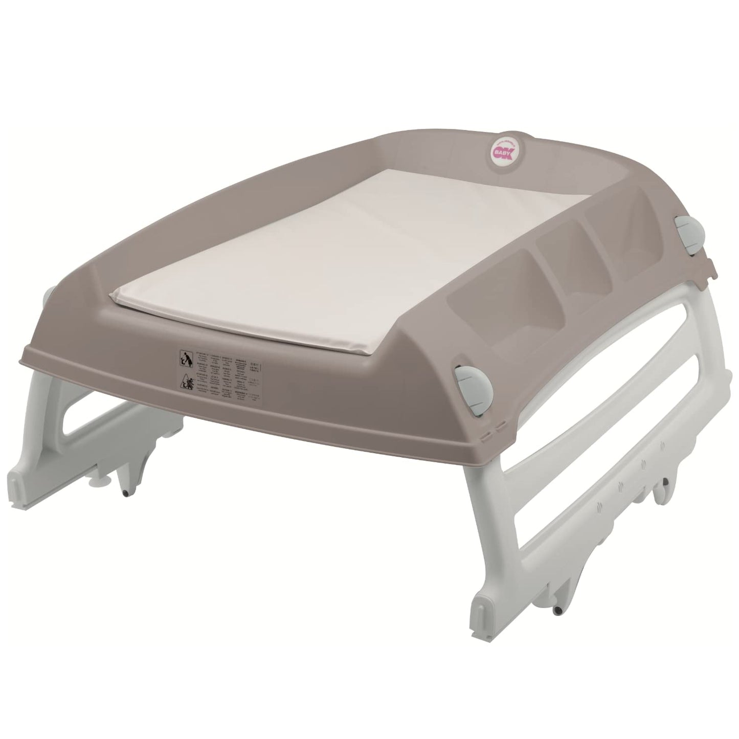 Flat Wickelauflage für Tisch oder Babybett