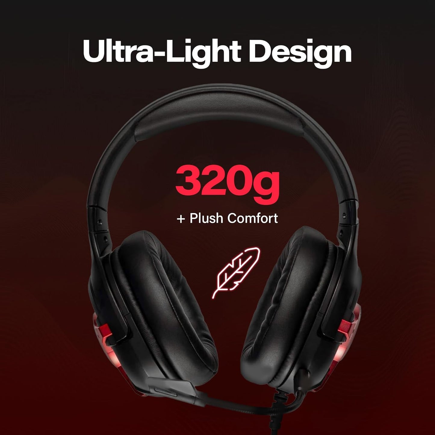M-Level-UP Gaming-Headset mit 7.1 Surround-Sound