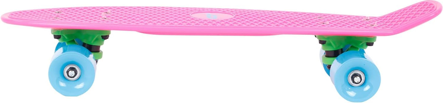 Mini-Skateboard für Anfänger, Pink