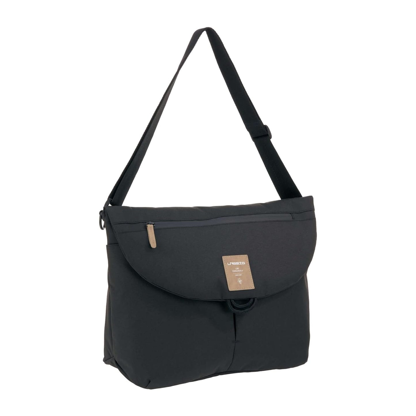 Wickeltasche inkl. Accessoires, Schwarz