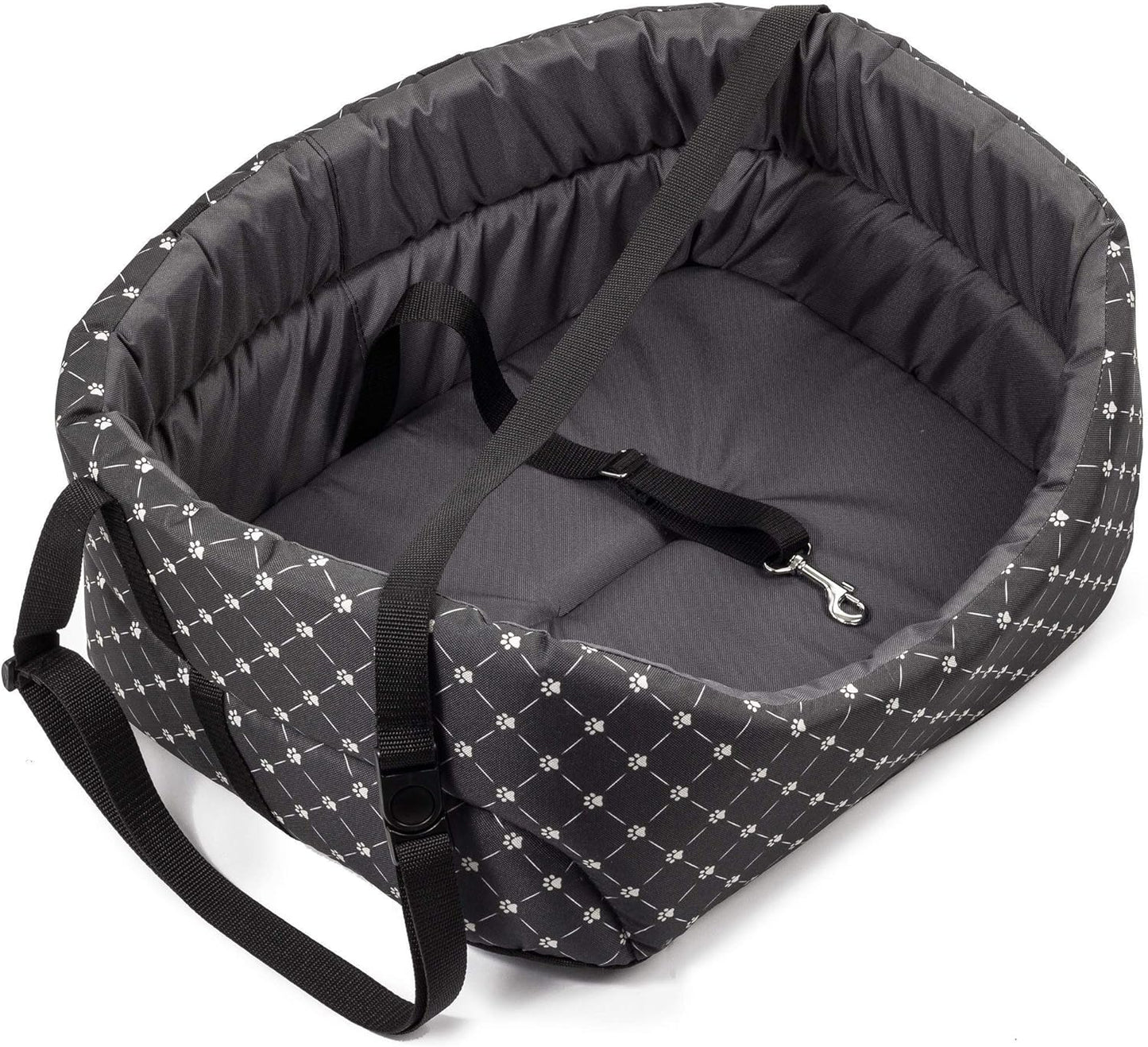 Hunde-Autositz, M (1er Pack) Schwarz / Dunkelgrau - Polyester