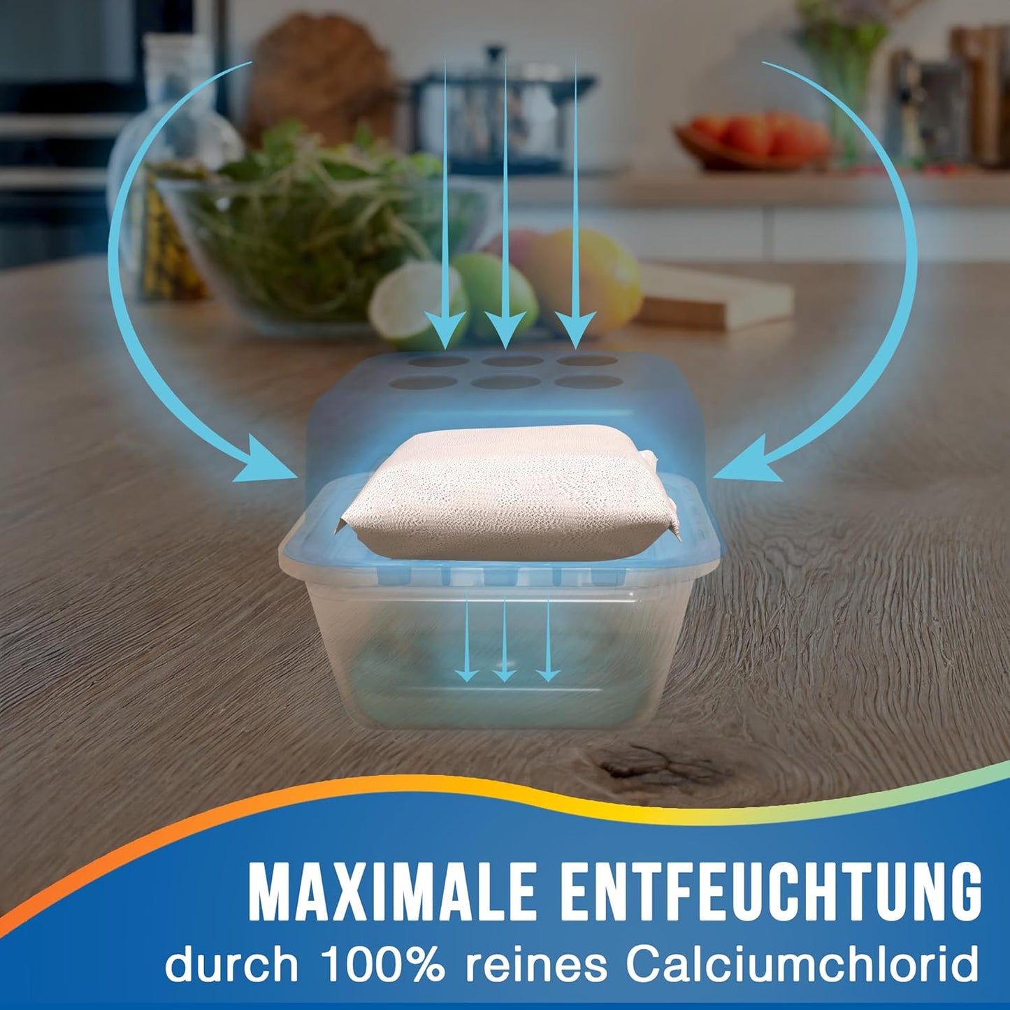Luftentfeuchter Nachfüllpack (8x 400g Granulat), 8x Nachfüllpacks
