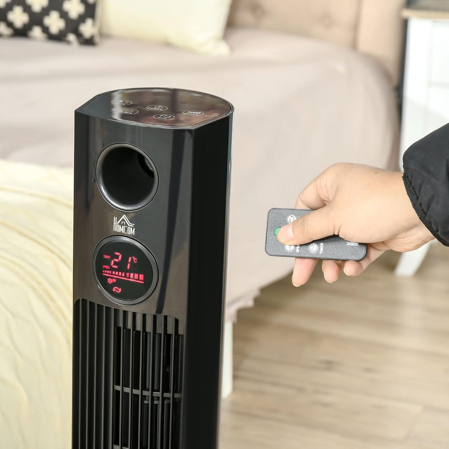 Turmventilator mit Aroma-Diffusor