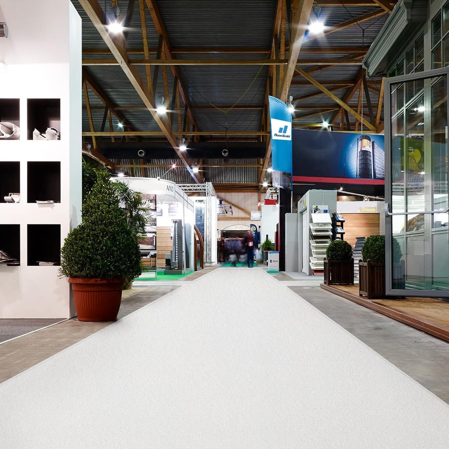Hochzeitsteppich, 15m, Weiss 100 x 1500 cm