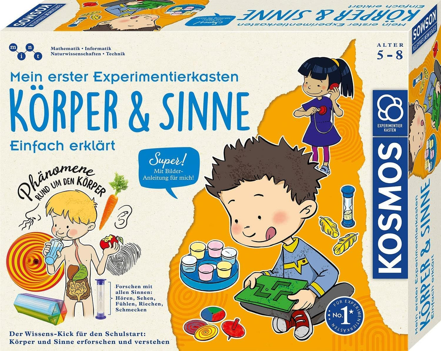 Mein erster Experimentierkasten- Körper & Sinne, Körper & Sinne