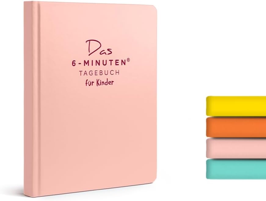Das 6-Minuten Tagebuch für Kinder, Flamingo Pink