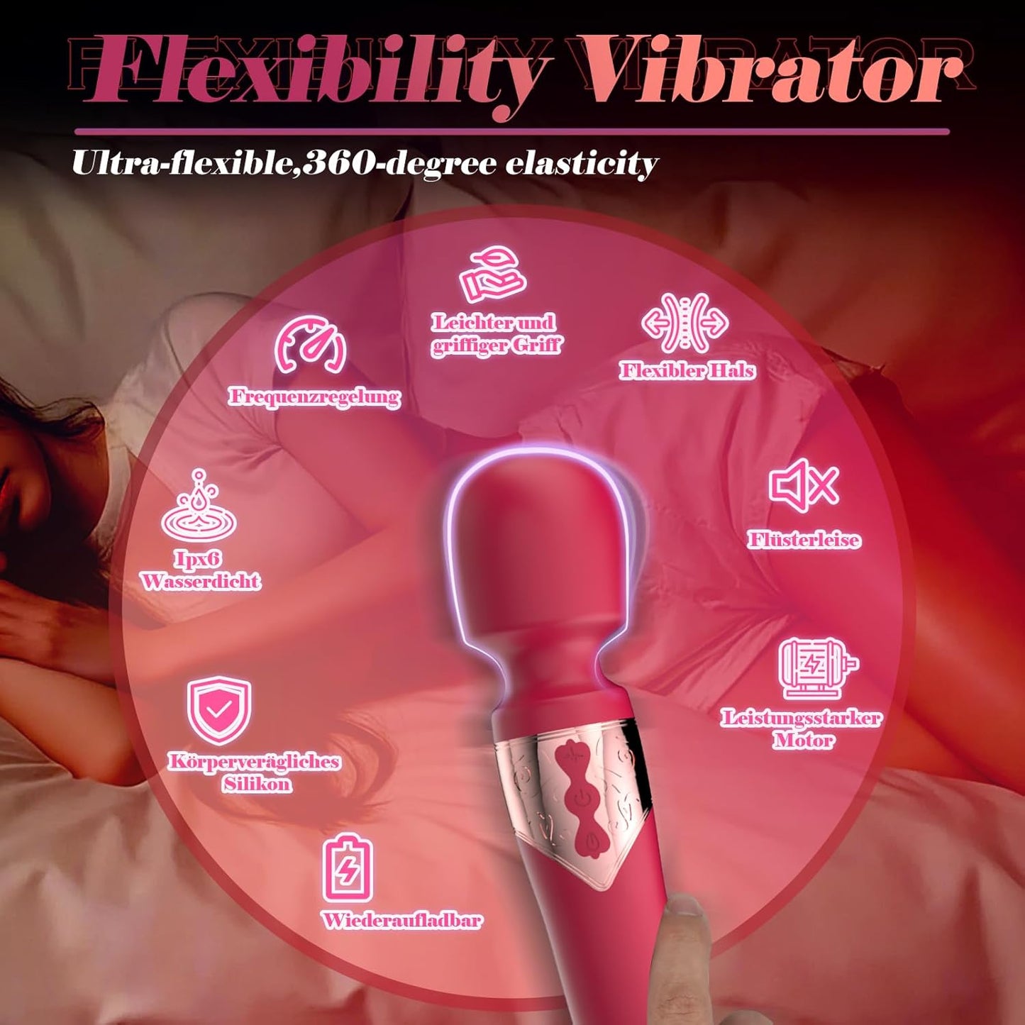 Vibratorenset für Frauen mit 10 Vibrationsmodi