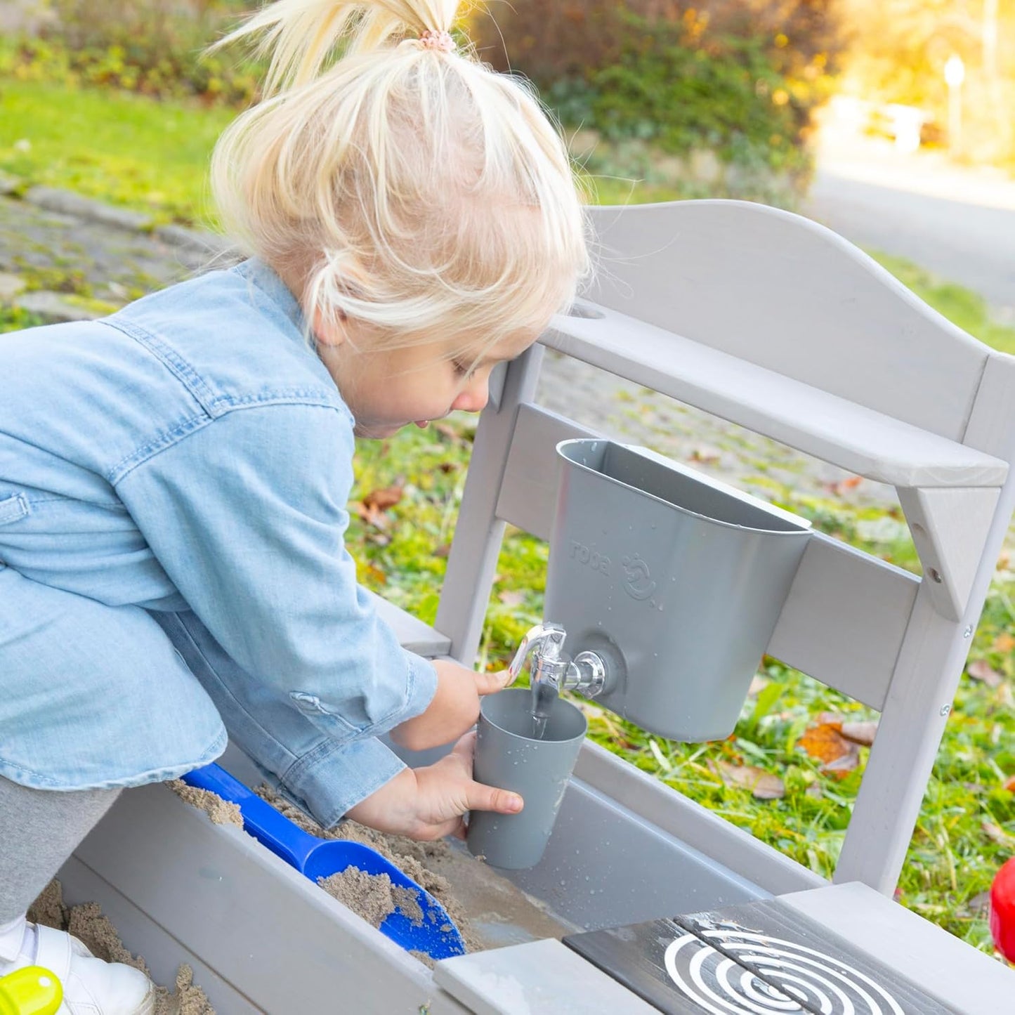 Outdoor Spielküche, Grau Grill N' Cook