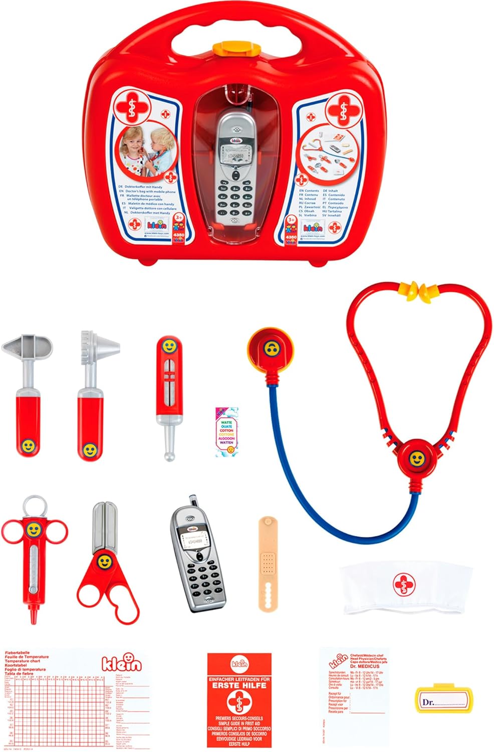 Arztkoffer Spielzeug-Set, Arztkoffer mit Handy