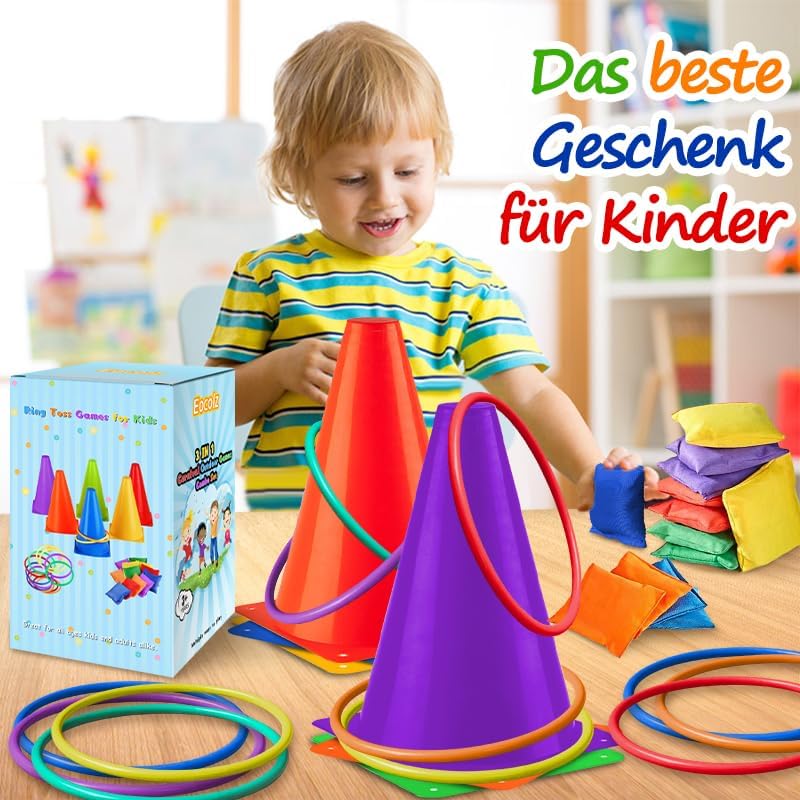 3-in-1 Karnevals-Spiele-Set