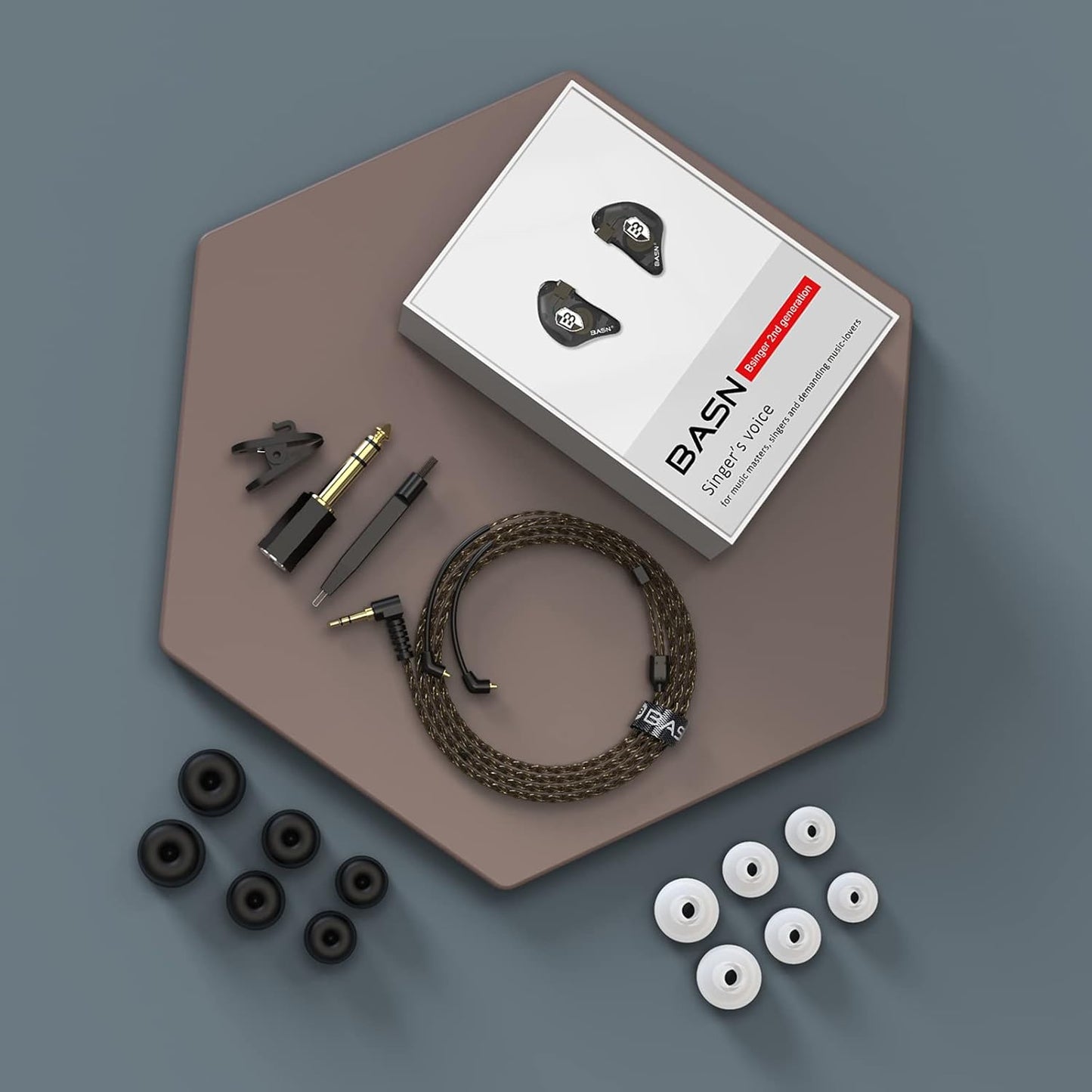 In-Ear-Kopfhörer mit Dual-Treibern, Bsinger-Series, Black