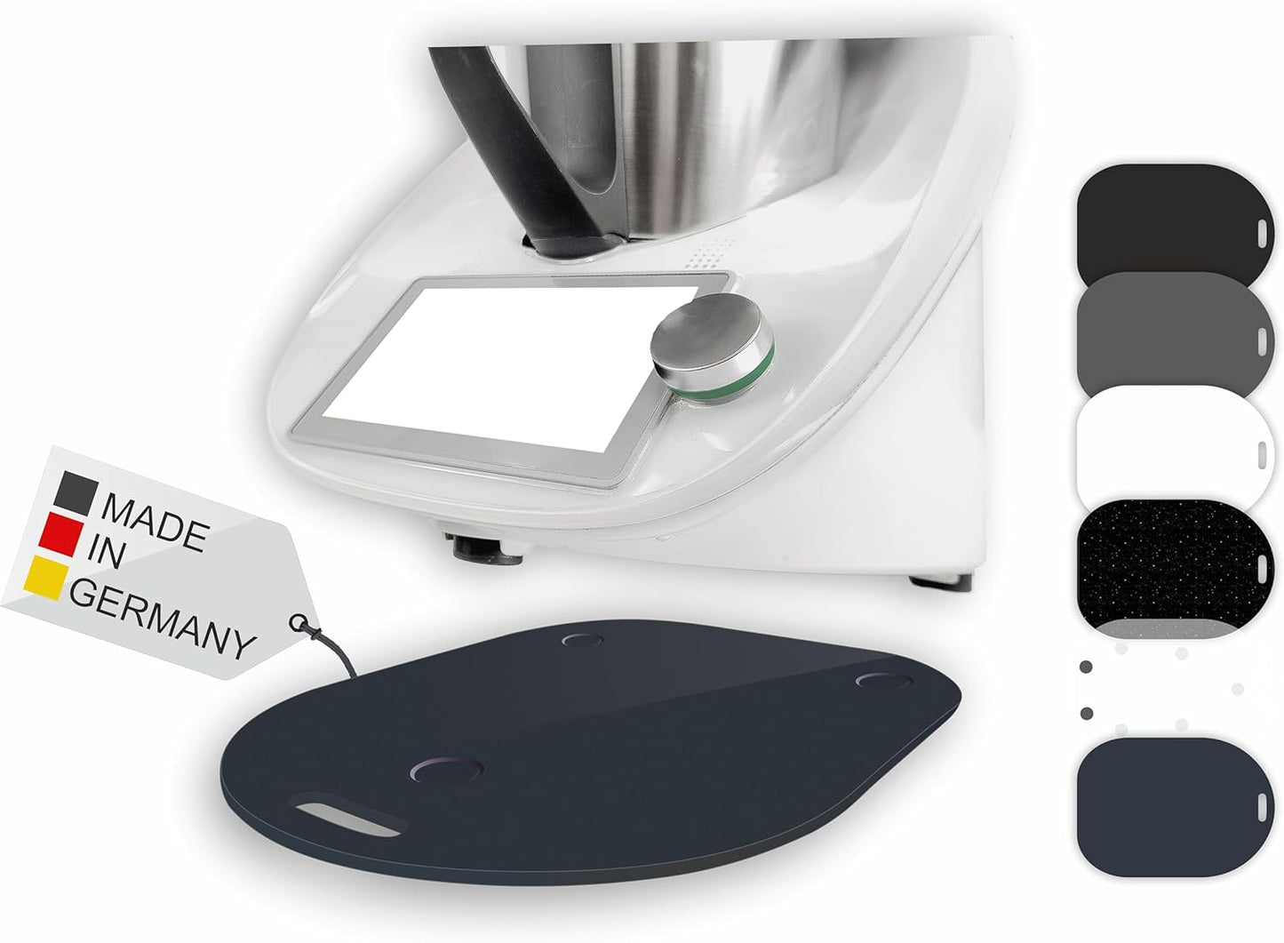 Gleitbrett für Thermomix, Anthrazit Matt / Satin
