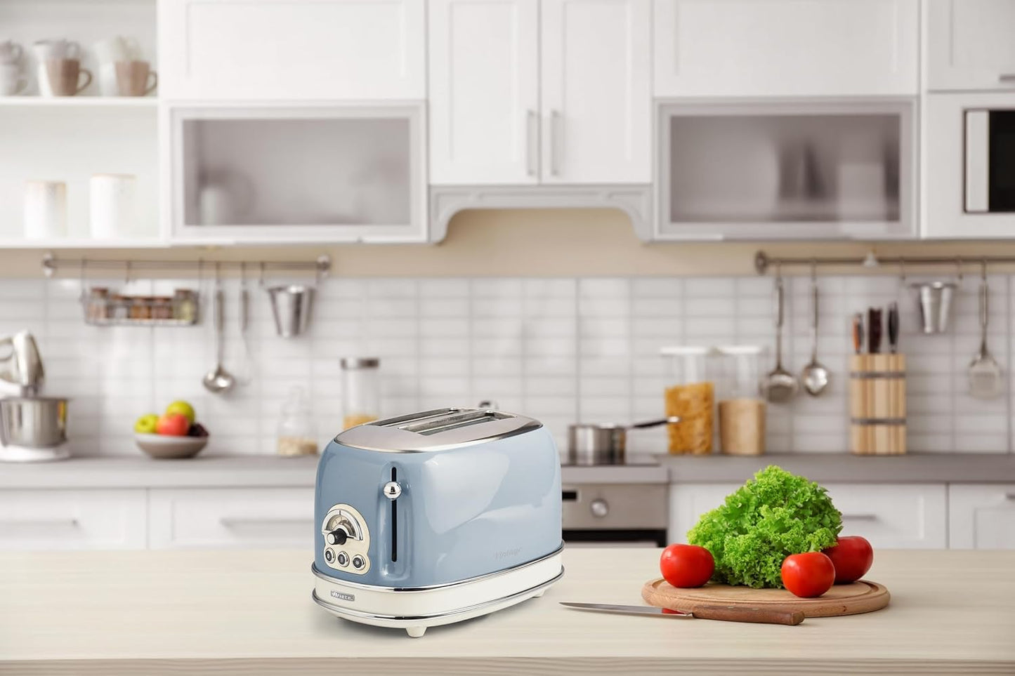 Toaster Vintage 155 2-Scheiben, Blau