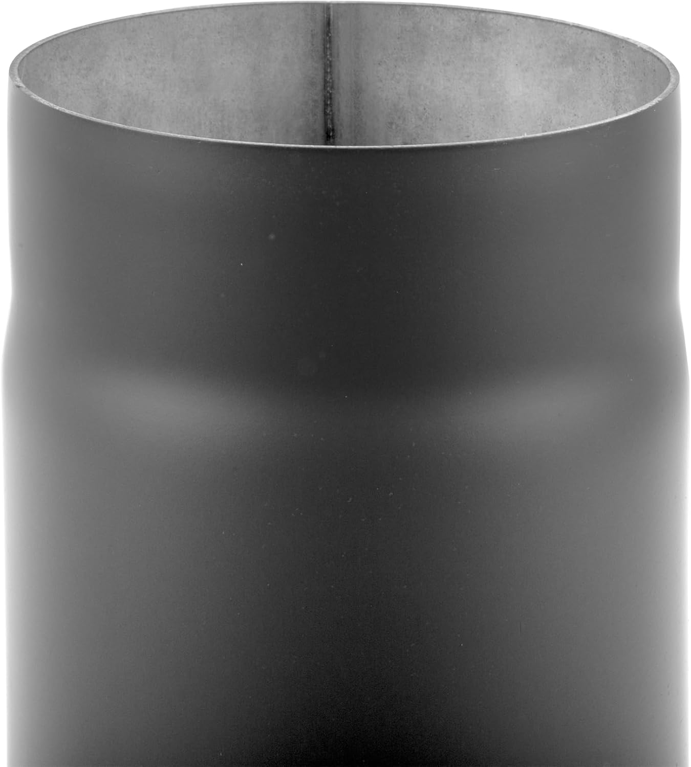 Ofenrohr 150mm mit Drosselklappe, 50cm lang, ‎50 cm Ofenrohr mit Drosselklappe - Ø 150 mm, Gussgrau