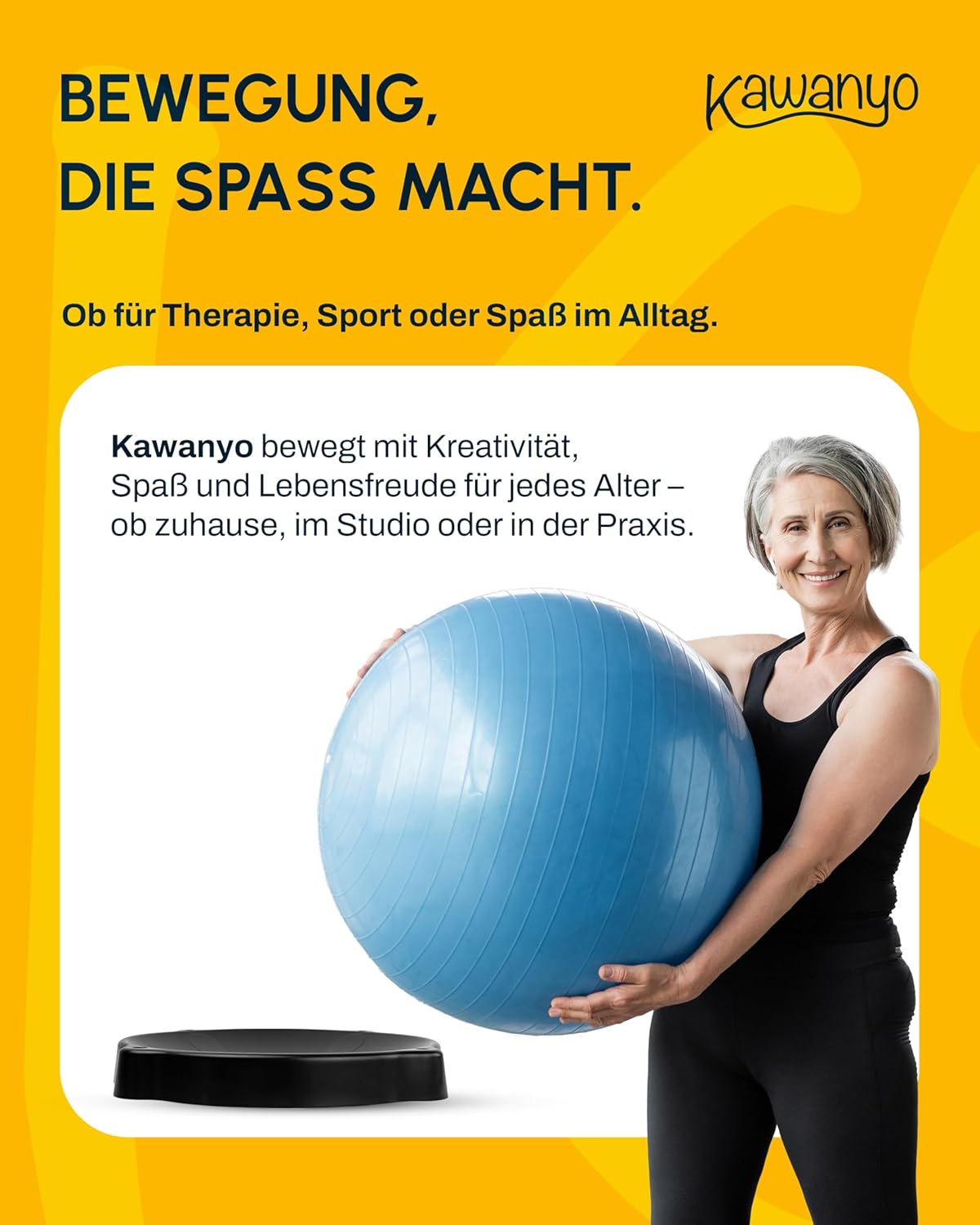 Gymnastikball-Halterung