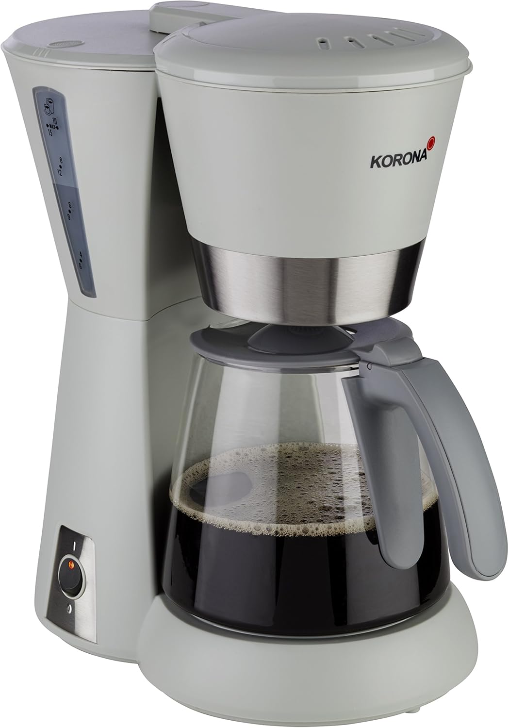 Kaffeeautomat 10206 mit Warmhaltefunktion, 10206 / Stein-grau