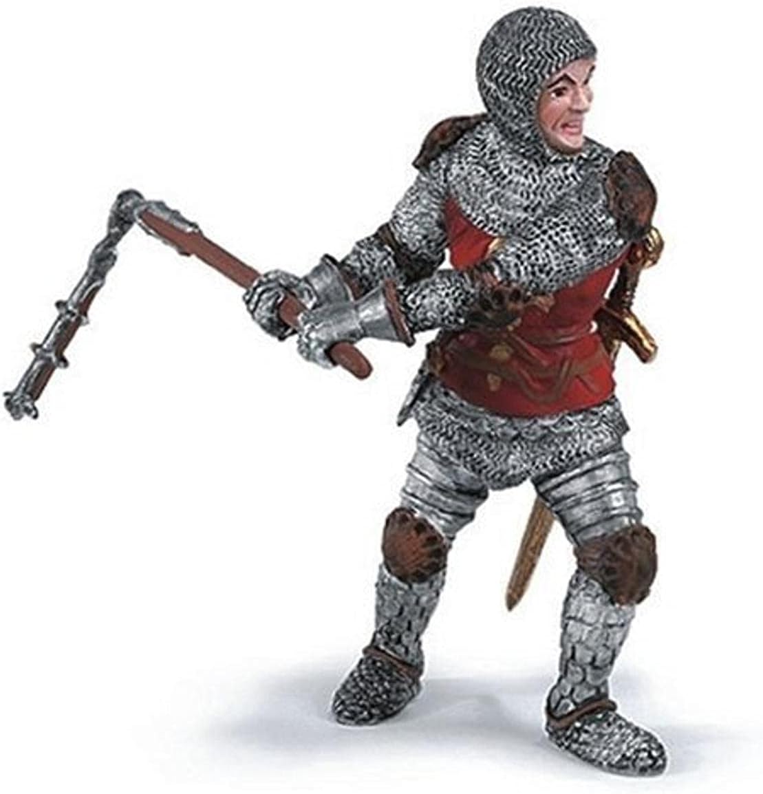 Fusssoldat mit Kriegsflegel