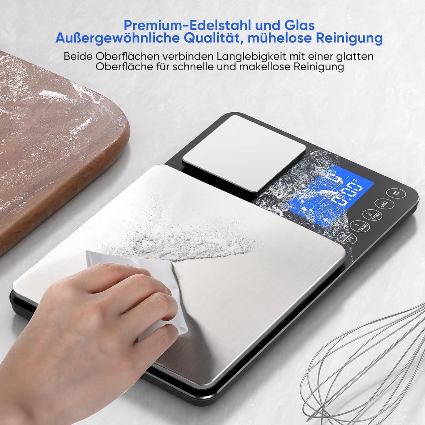 Digitale Küchenwaage mit Addierfunktion, K600H