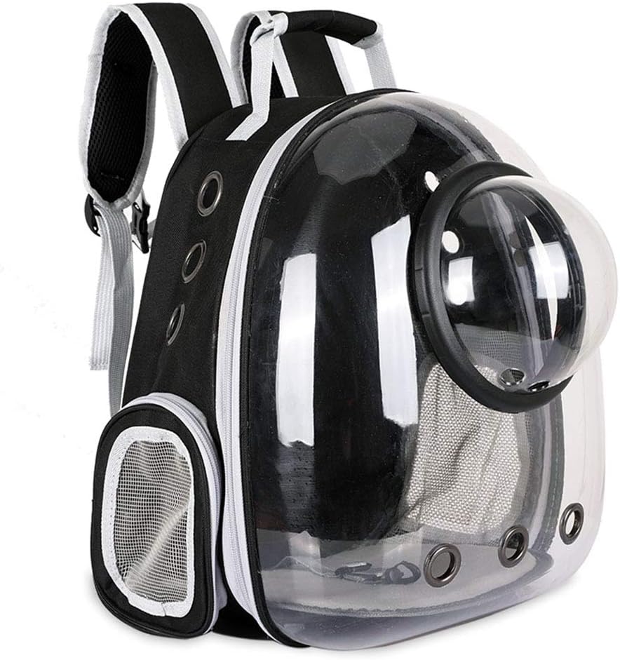 ‎Space Capsule Carrier, Schwarz,Durchsichtig, L 33 x B 28 x H 42 cm