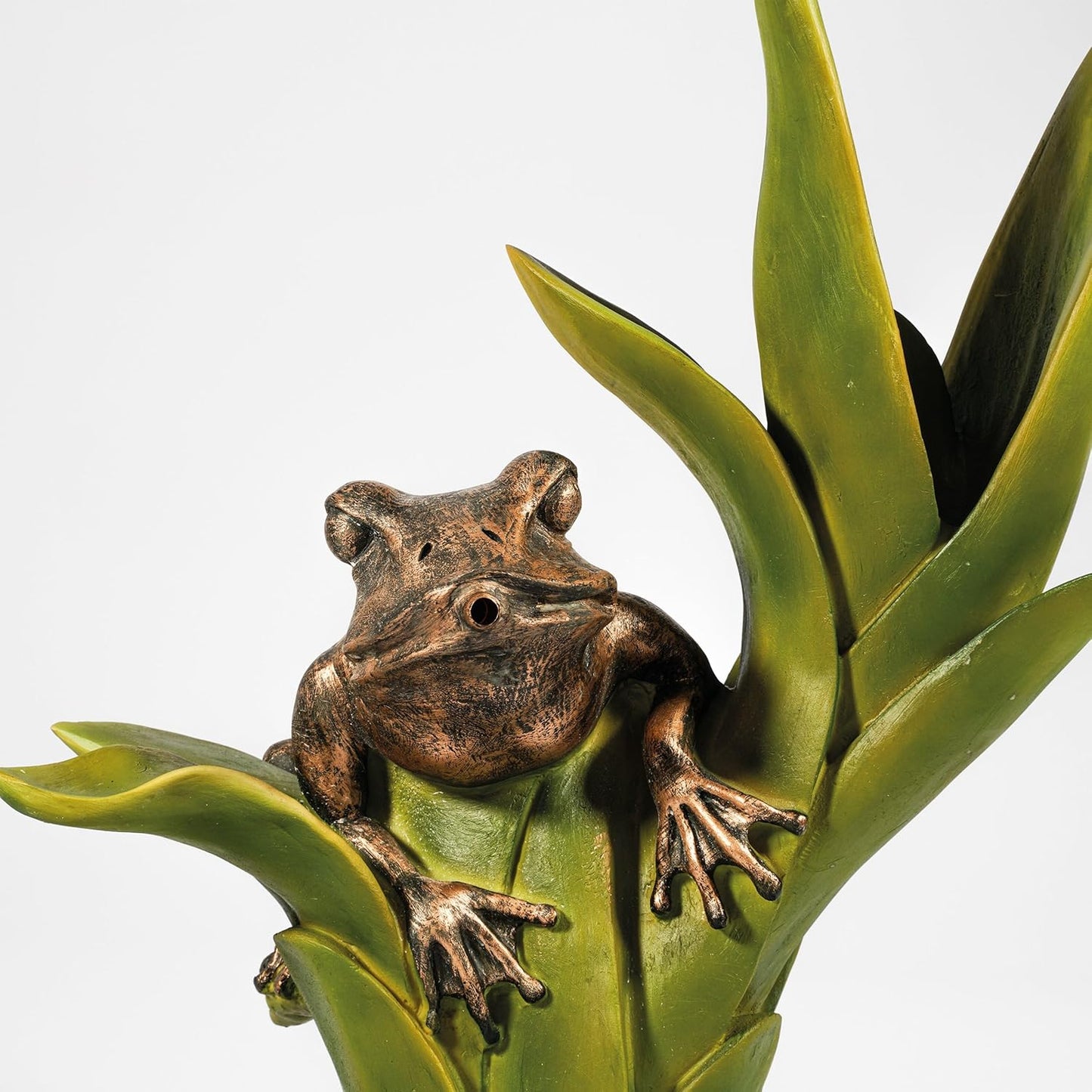 Solar-Wasserspeier-Set Frosch