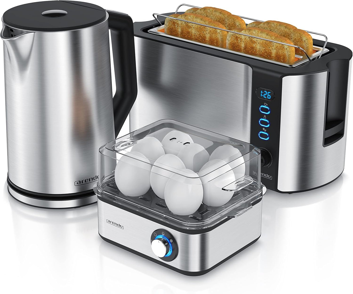 Frühstücks-Set, B: Silber