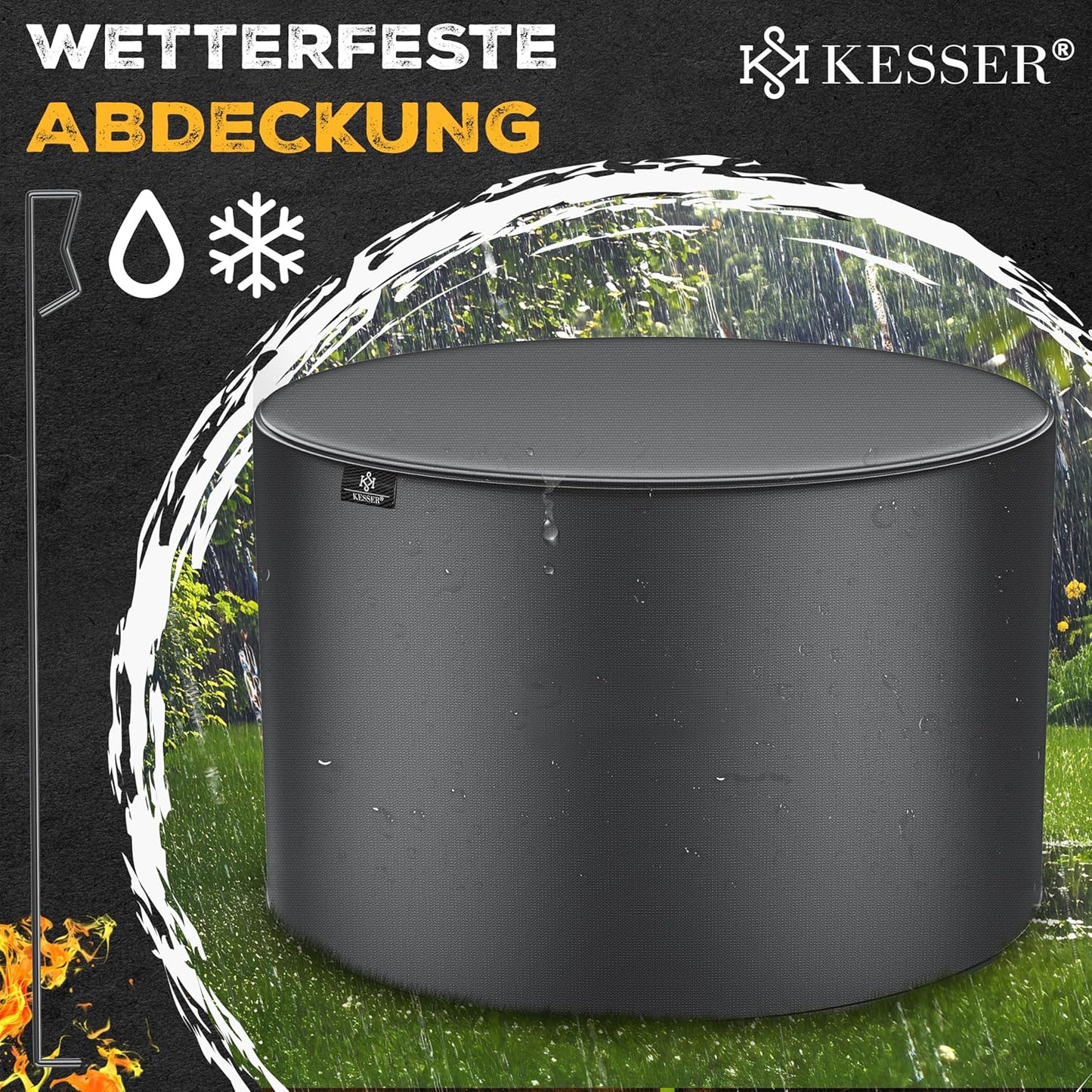 Feuerschale mit Grillrost