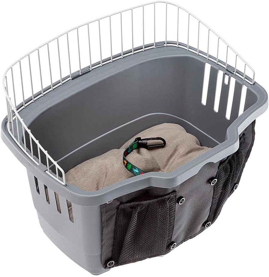 Velokorb für kleine Hunde, L 48 x B 37 x H 25 cm