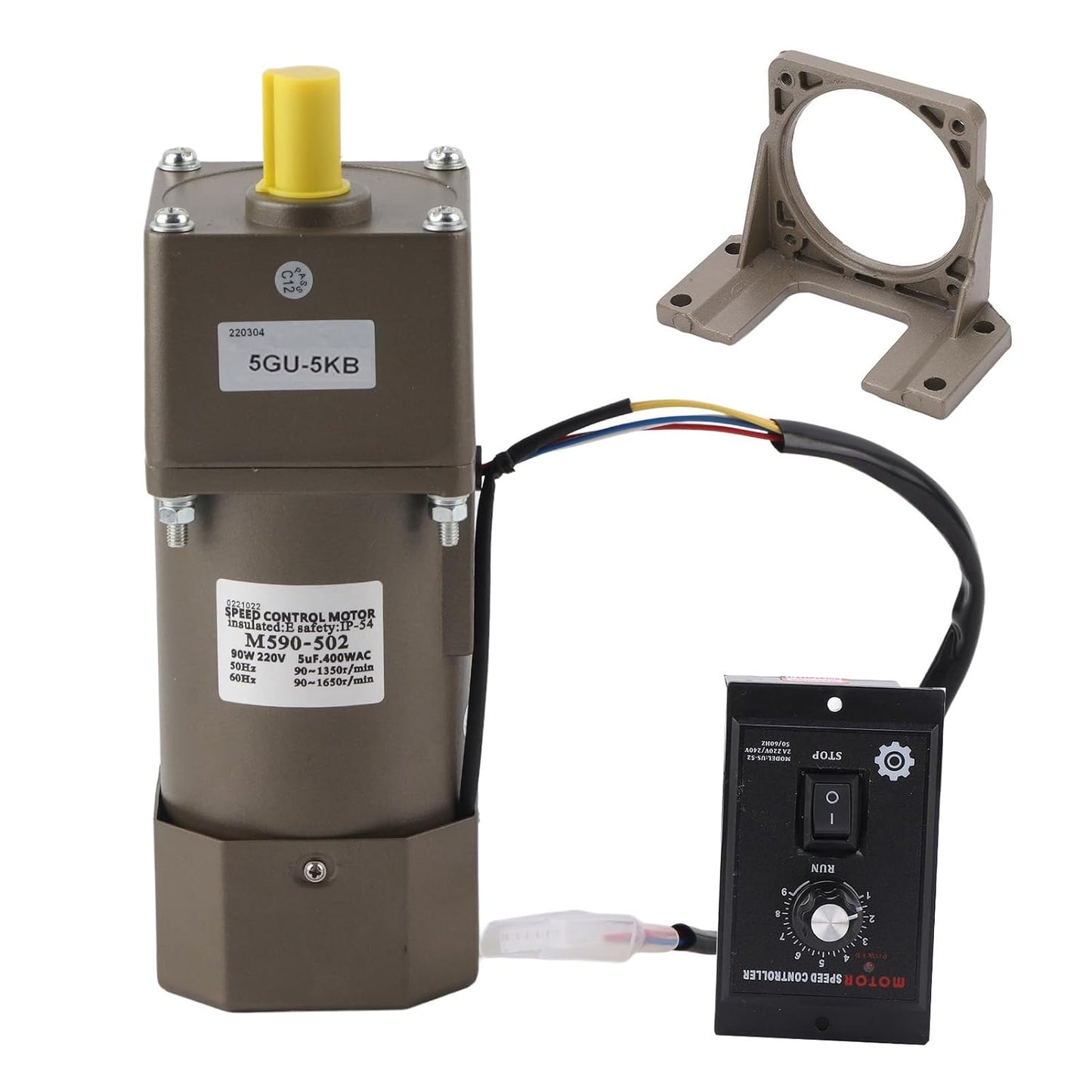 Frequenzumrichtermotor M590-502 mit Drehzahlregelung