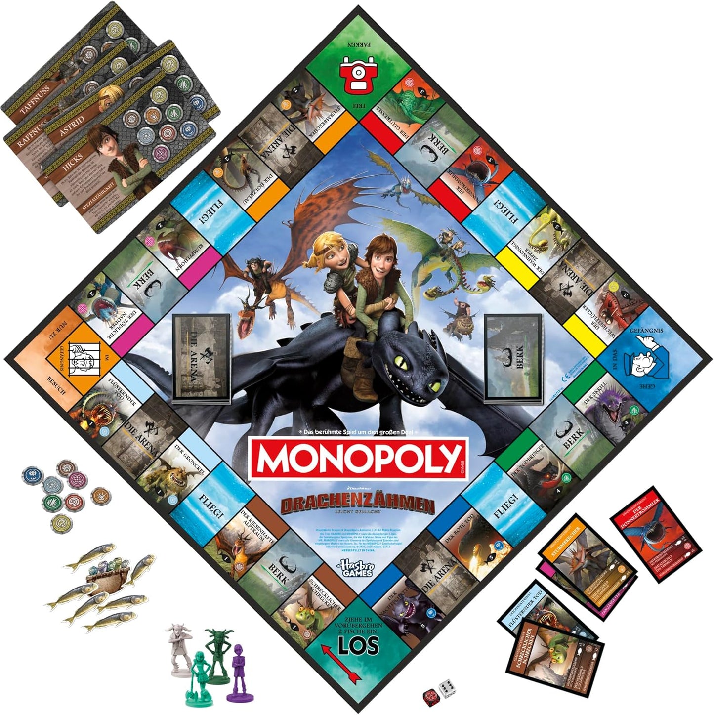 Drachenzähmen leicht gemacht Monopoly