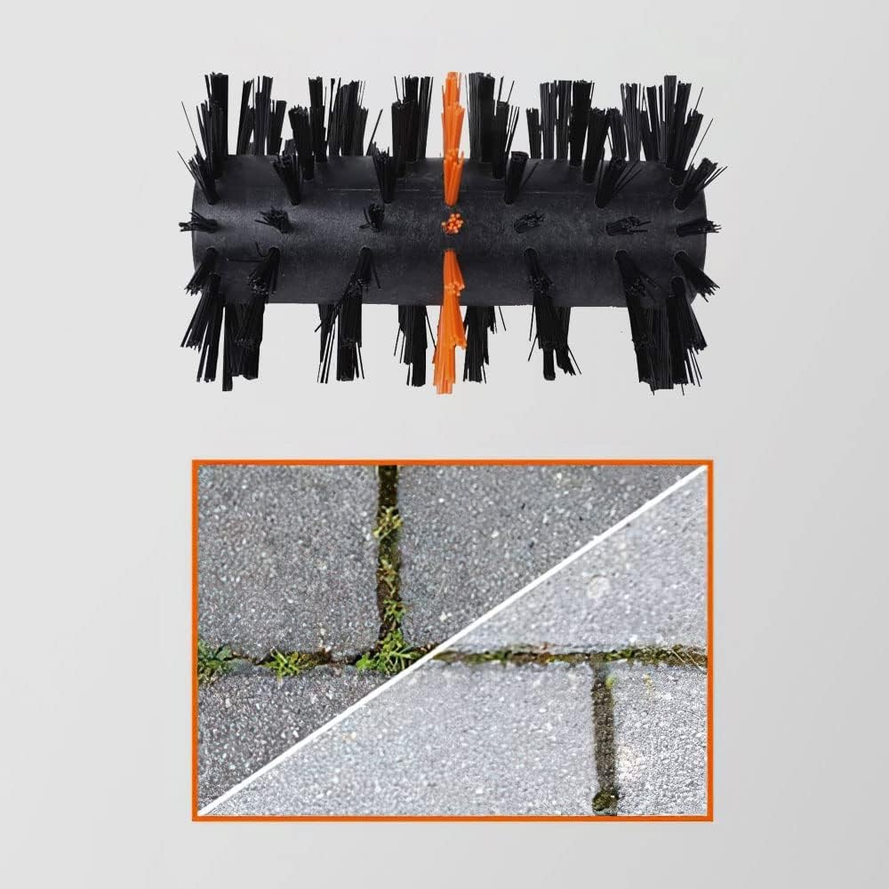 Nylon Fugenbürste für Akku-Reiniger WG441E, weiche Bürste für empfindliche Oberflächen (Fliesen/Feinsteinzeug)