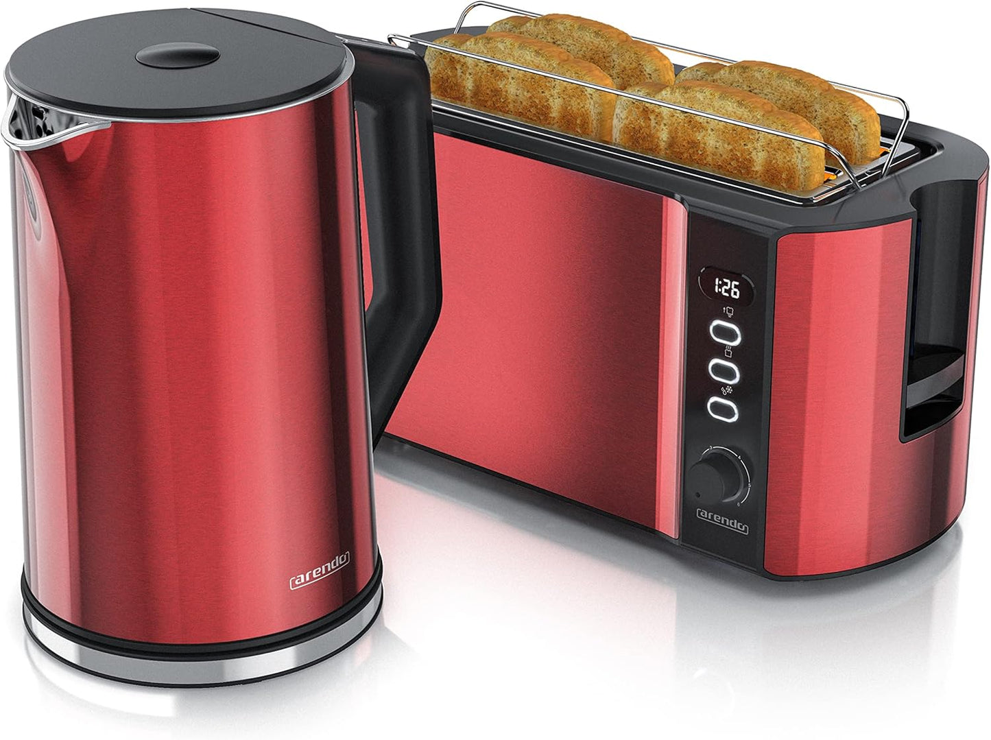 Wasserkocher mit Toaster