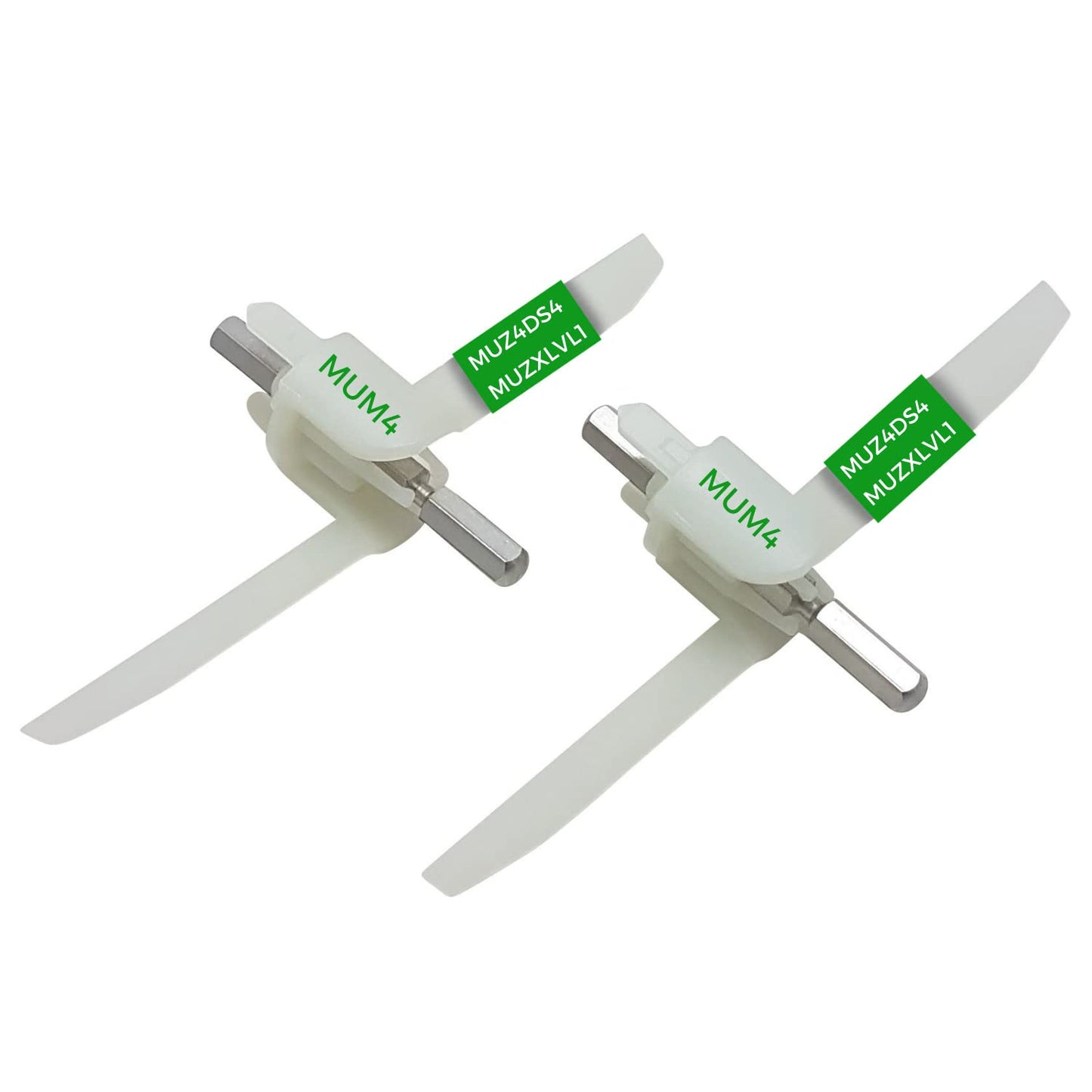 Mitnehmer Flügelrad 630759 für MUM4 Küchenmaschine, 2er-Set, 2 x 630759