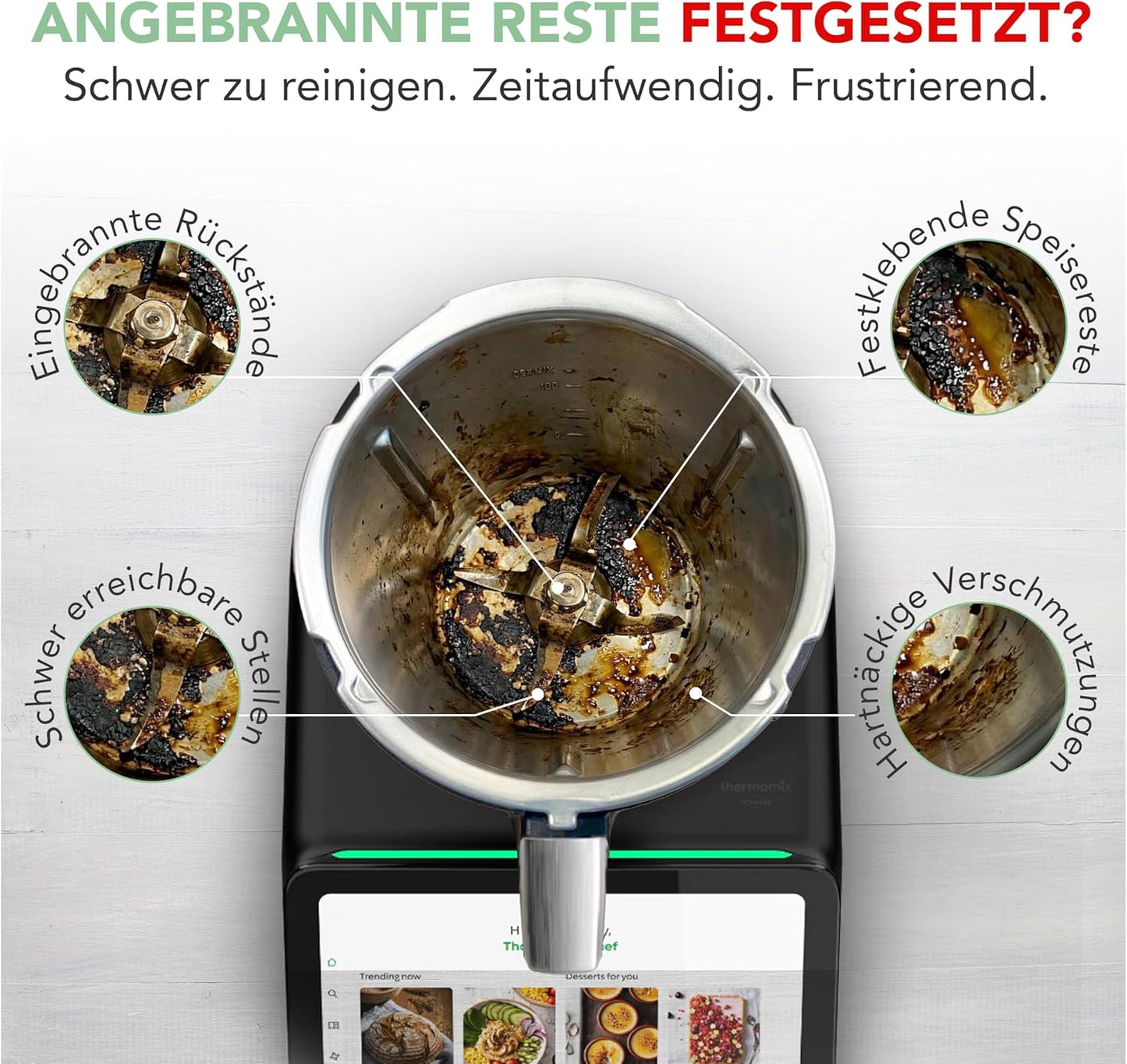 WunderBrush Spin Reinigungsbürste für Thermomix