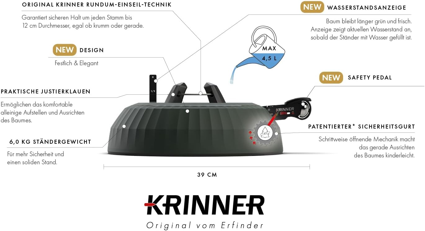 Weihnachtsbaumständer X-320 Deluxe mit Fusspedal