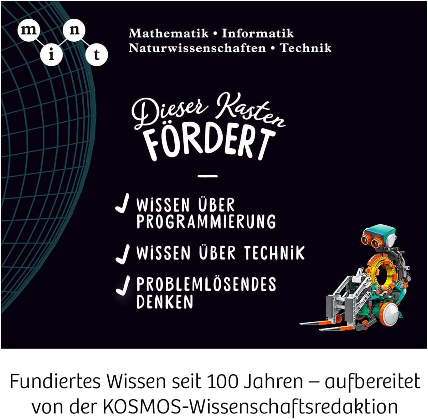 Codix - Dein mechanischer Coding-Roboter, Experimentierkasten