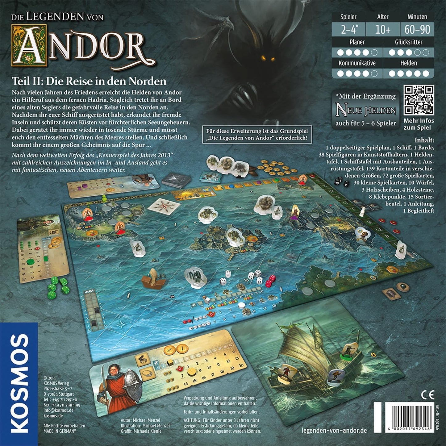 Die Legenden von Andor: Die Reise in den Norden - Erweiterung, Reise in den Norden Single