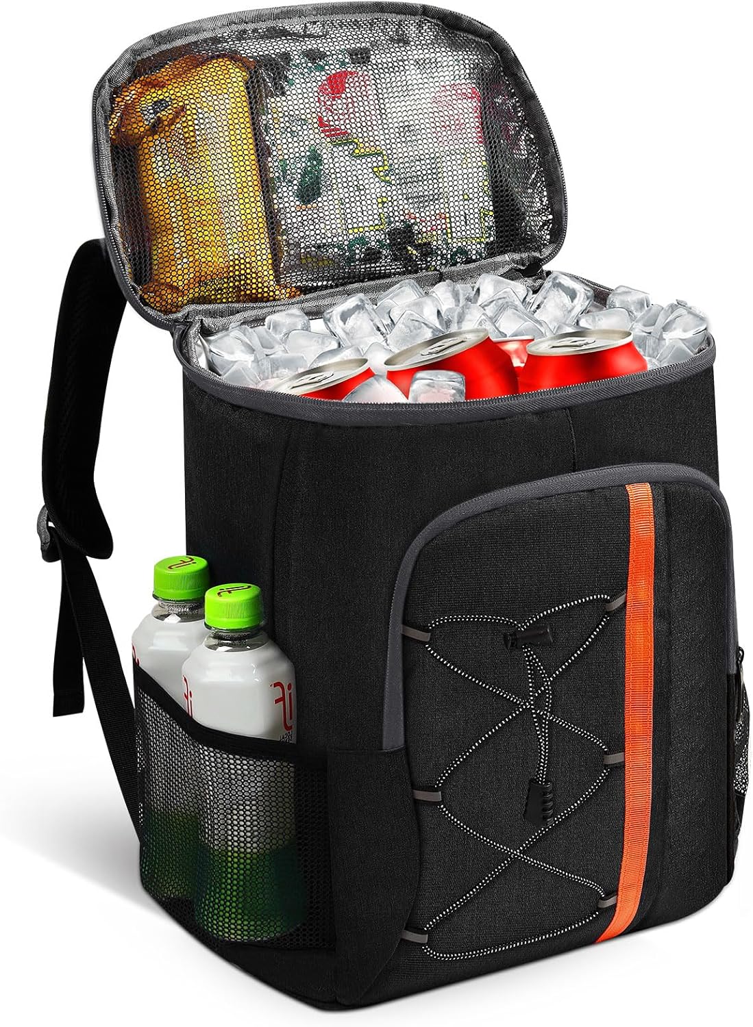 Wasserdichter Kühlrucksack, Schwarz