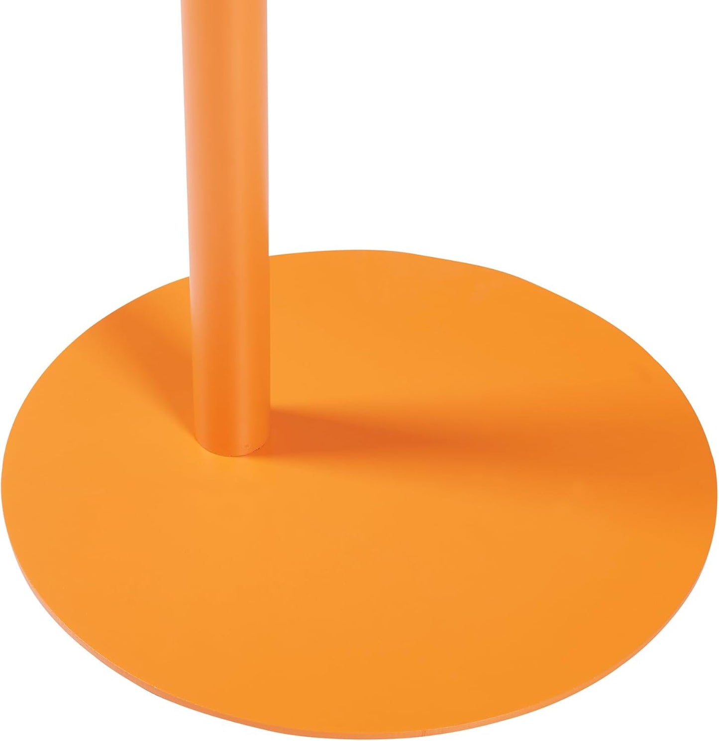 Beistelltisch Rechteckig für Wohnzimmer & Balkon, Orange Rechteckig