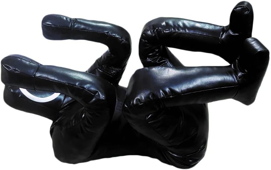 MMA Grappling Dummy für Selbstverteidigungstraining, Schwarz