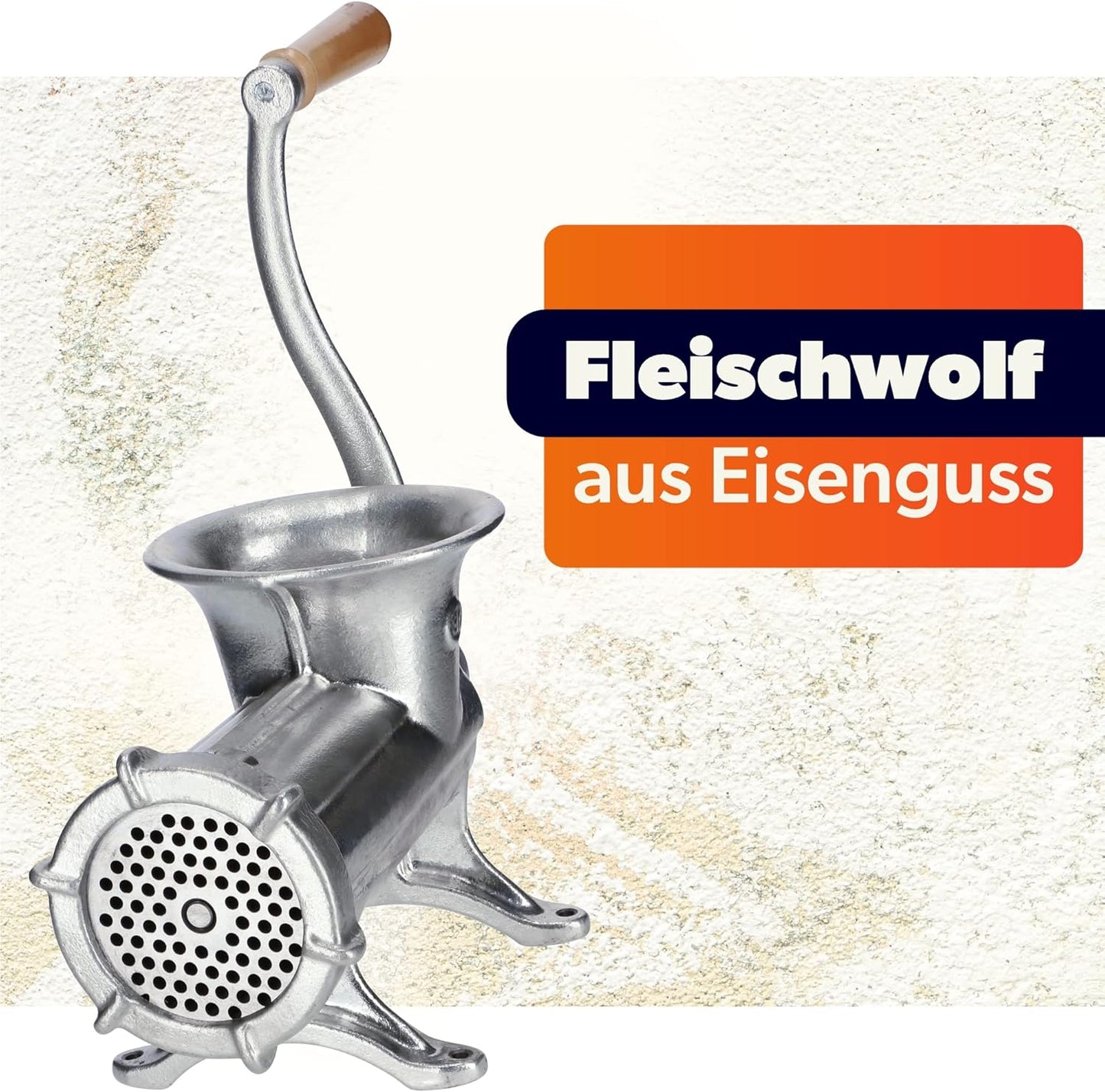 Manueller Fleischwolf Grösse 32, Grösse 32