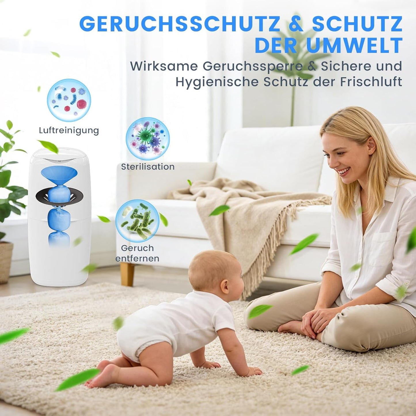 Windeleimer Nachfüllkassetten Set (18 Stück), 18 Stück