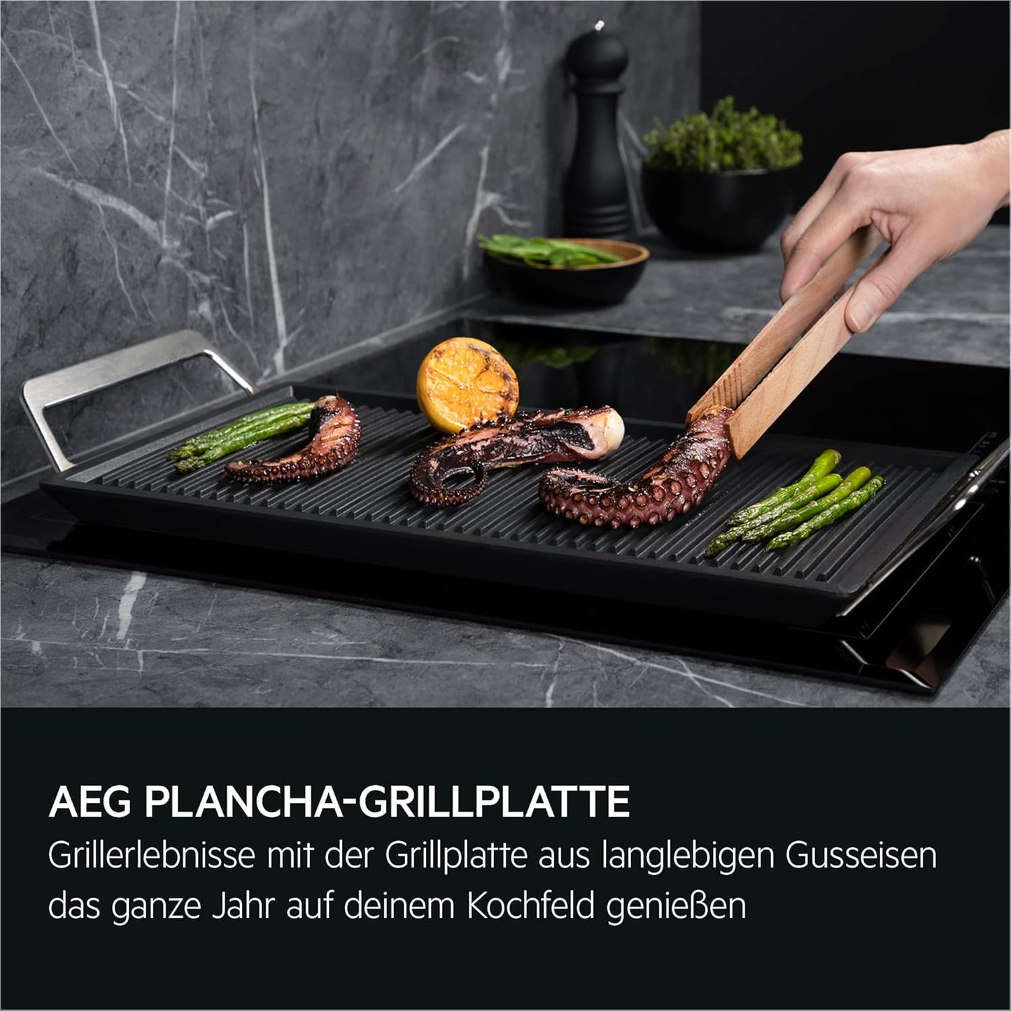 Mastery Collection Plancha Grillplatte, Single