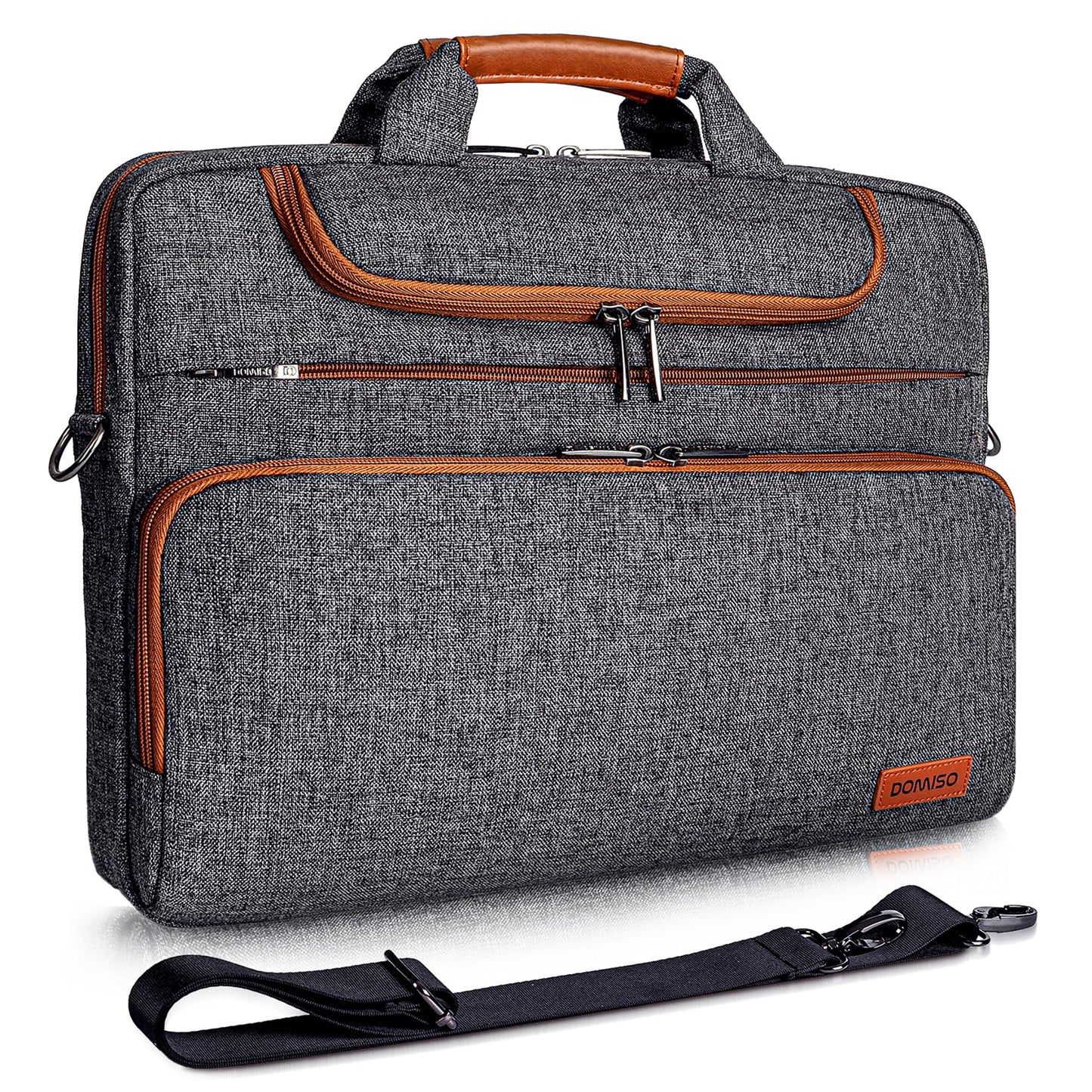 Wasserdichte Laptoptasche, 17 - 17,3 Zoll Dunkelgrau