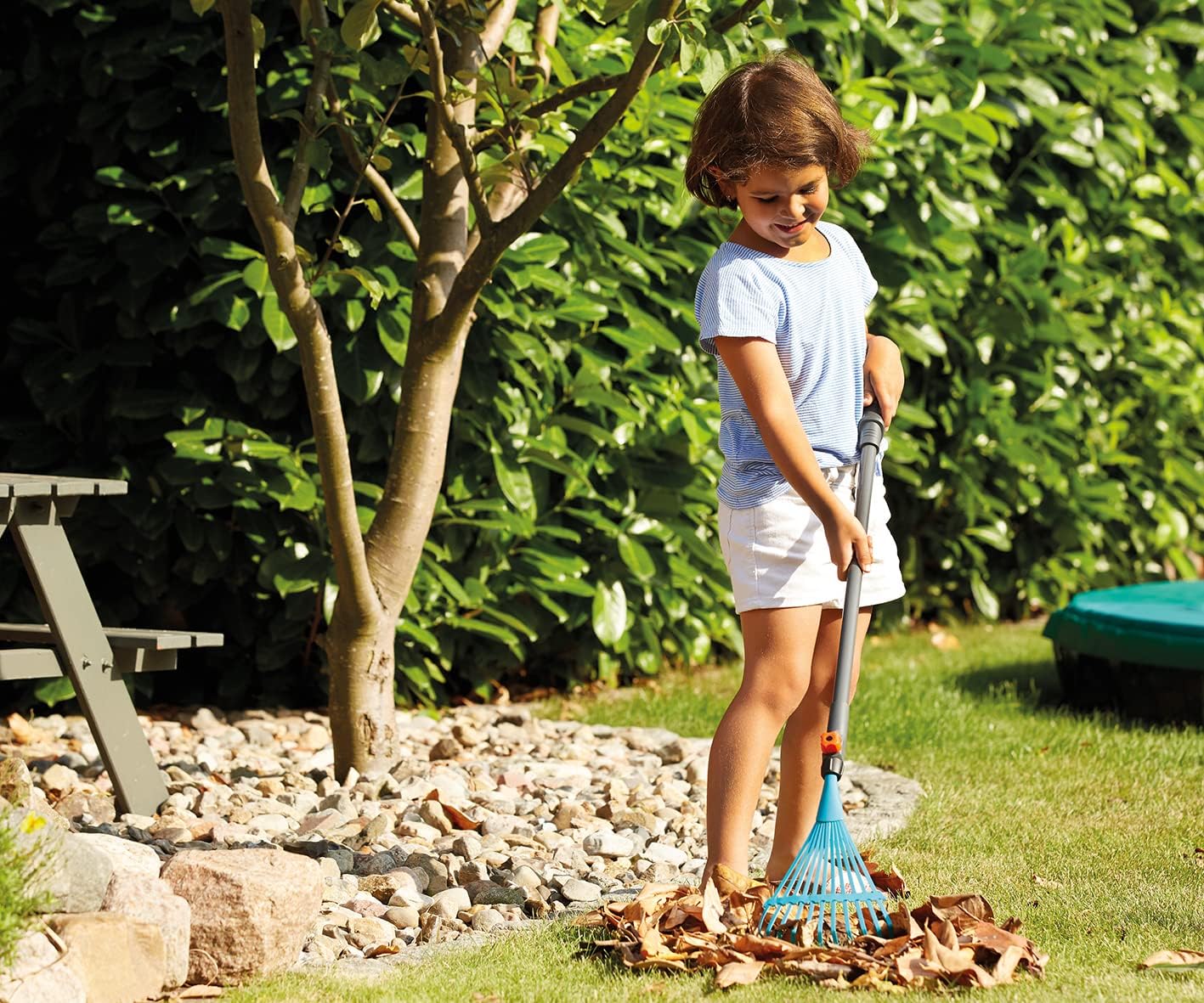 ‎16878 Gartenrechen, Combisystem Drahtbesen