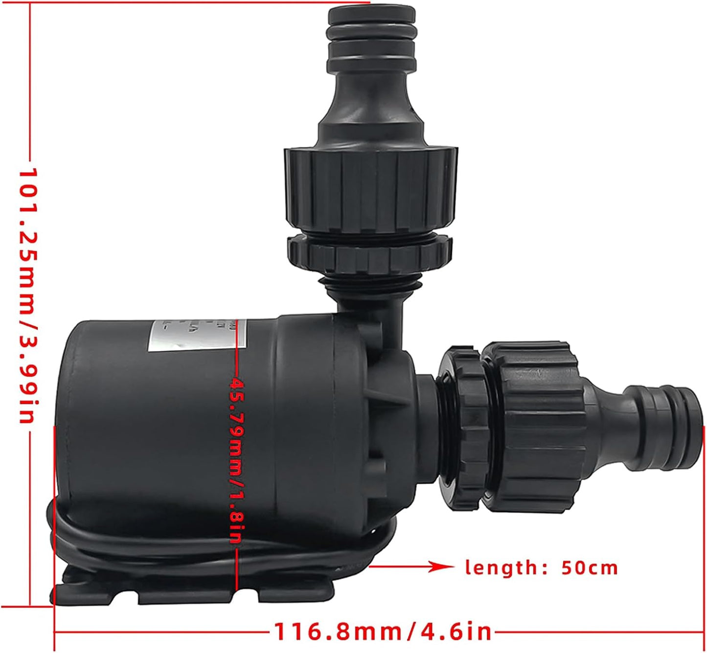 2er Set DC 12V Mini Tauchwasserpumpe
