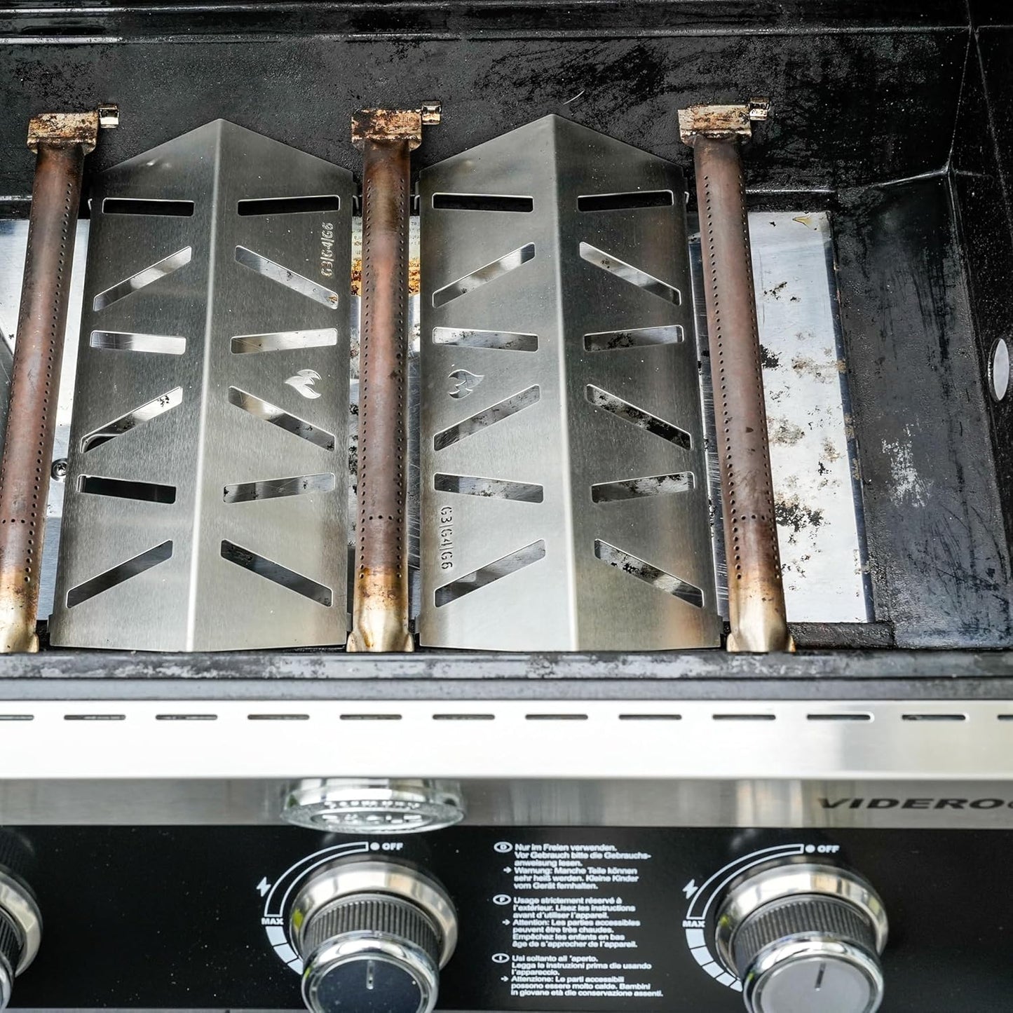 Hitzereflektoren für Videro Serie Grill, Videro