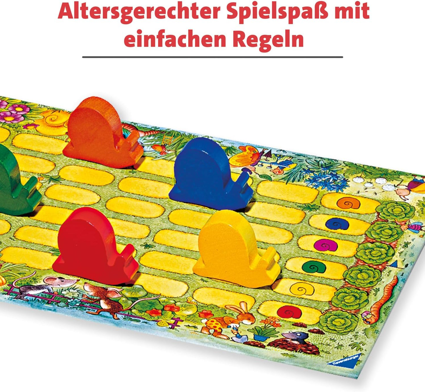 Tempo kleine Schnecke - Kinderspiel ab 3 Jahren, Single