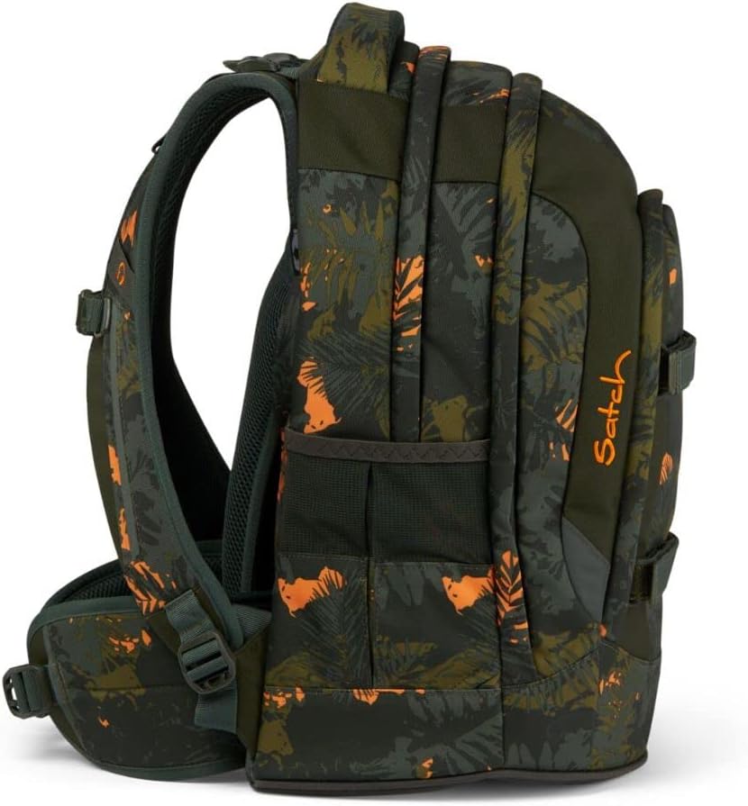 Ergonomischer Schulrucksack ab 5. Klasse, 30L, 45 x 30 x 22 cm Jurassic Jungle
